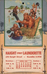 Haight Street Launderette Postcard