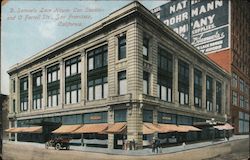 D. Samuels Lace House, Cor. Stockton and O' Farrell Sts. Postcard