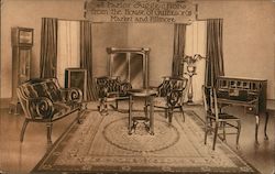 Parlor Suggestion From the House of Gullison's Postcard