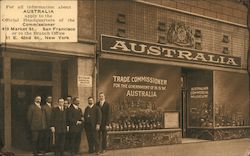 Australia Trade Commissioner Postcard