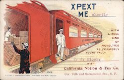 California Notion & Toy Company Postcard