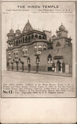 Vedanta Hindu Temple Postcard