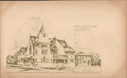 Asbury Methodist Church, Point Lobos and Seventh Postcard