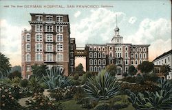 The New German Hospital Postcard