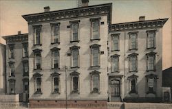 Lowell High School, Sutter Street between Gough & Octavia Postcard