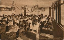 Shorthand Class, San Francisco Business College Postcard