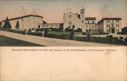 University Mound School for Girls and Convent of the Good Shepherd Postcard