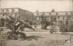 Playground College of Notre Dame Postcard