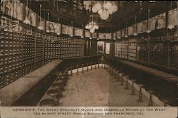 Lennon's Glove & Umbrella Store Postcard