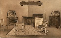 A Bedroom Suggestion from Gullixson's Postcard