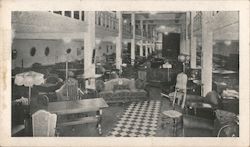 R R Reid Furniture Co. Postcard