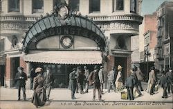 Kearney and Market Streets Postcard