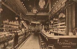 The California Poppy Candies Postcard