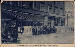 San Francisco's Representative Wholesale Grocery Postcard