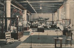 New Millinery Department, Hale Brothers Postcard