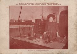 Optometrist Albert J. Schohay's Optical Offices, Laboratory San Francisco, CA Postcard Postcard Postcard