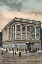Davis, Schonwasser Co.,Sutter and Grant Avenue Postcard