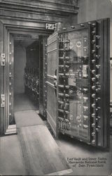 East Vault and Safes, Mercantile National Bank Postcard