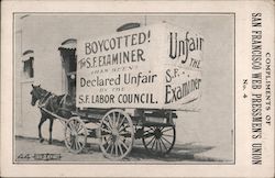 San Francisco Web Pressmen's Union Postcard