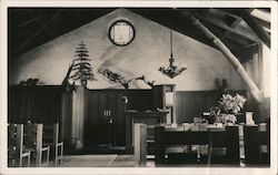 Inside of Church Postcard