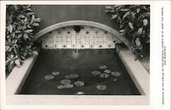Fountain in the Atrium of the Episcopal Church of St. Mary the Virgin Postcard