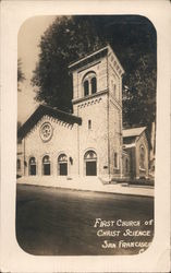 First Church of Christ Science Postcard