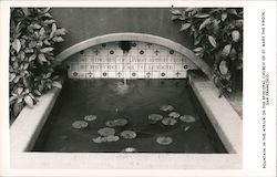 Fountain In The Episcopal Church Of St. Mary The Virgin Postcard