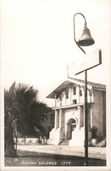 Mission Delores, Est. 1776 Postcard