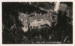 Aero View C.S. Sanatorium Postcard