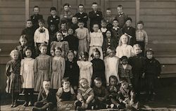 Rincon Grammar School Class, 1908 Postcard