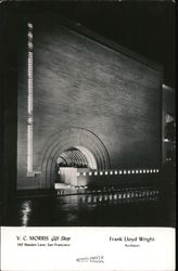 V.C. Morris Gift Shop Frank Lloyd Wright Architect Postcard