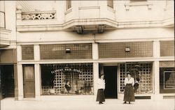 Clement Hair Store Postcard