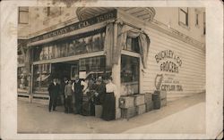 1907 Buckley & Co. Grocers, 1899 Union Street Postcard