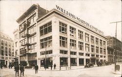 Wiliams-Marvin Company Money Savers In Boots and Shoes Postcard