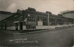 Buchanan Garage, Buchanan & Geary Street Postcard