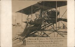 Lincoln Beachy, the Worlds Greatest Aviator Postcard