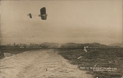 James Radley,Bleriot Monoplane San Francisco, CA Aviators Postcard Postcard Postcard