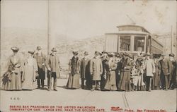 Seeing San Francisco on the United Railroad California Postcard Postcard Postcard