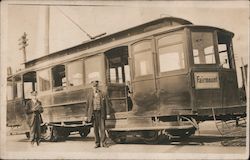 Fairmount Streetcar Postcard