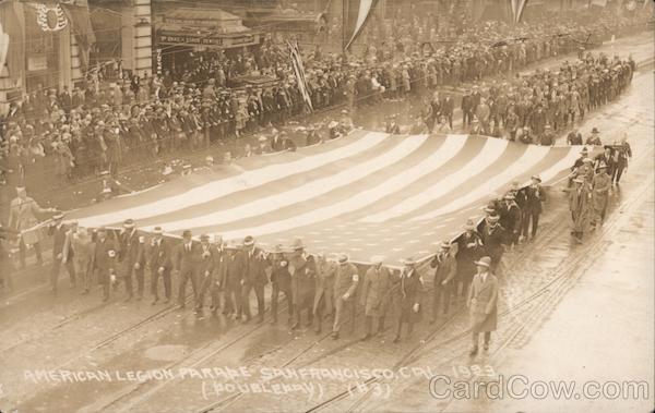 American Legion Parade 1923 San Francisco California