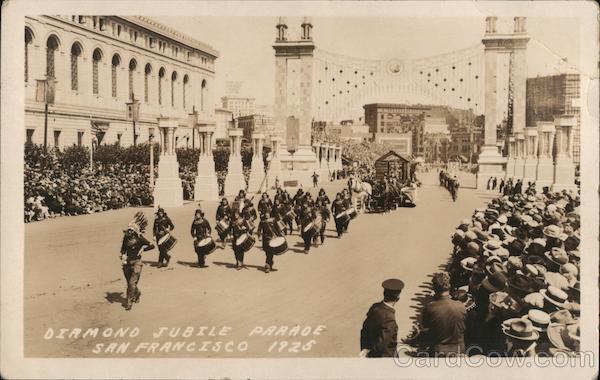 Diamond Jubilee Parade 1925 San Francisco California