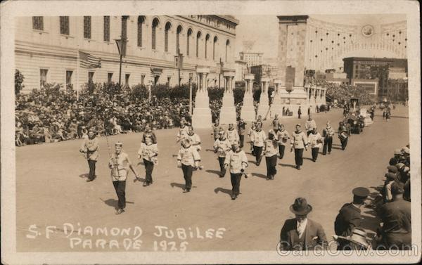 Diamond Jubilee Parade - 1925 San Francisco California