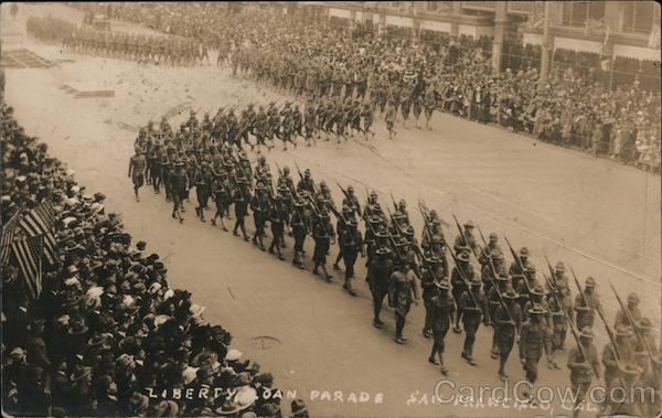 Liberty Loan Parade San Francisco California