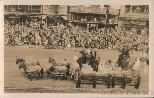 Great Jubilee Parade Sept 9 - 1925 San Francisco California
