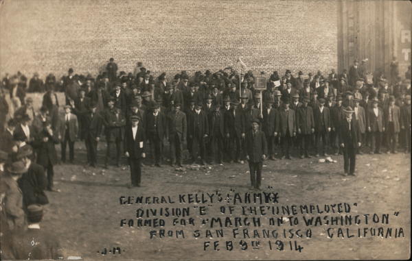 General Kelly's Division E of the Unemployed San Francisco California