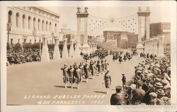 Diamond Jubilee Parade 1925 San Francisco California