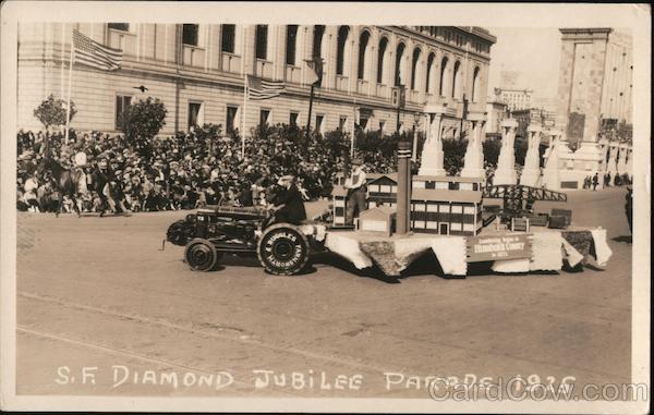 Diamond Jubilee Parade 1925 San Francisco California