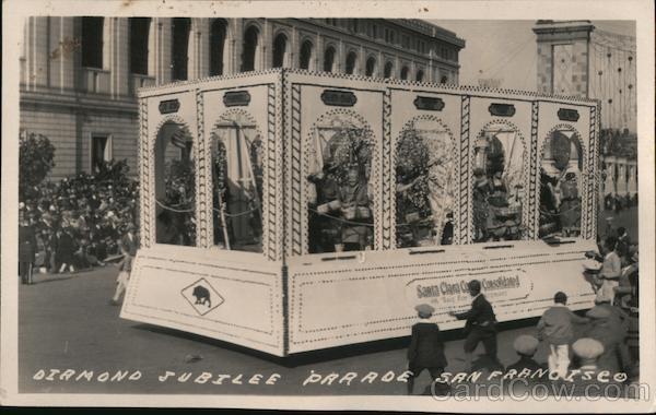 Diamond Jubilee Parade San Francisco California