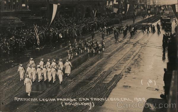 American Legion Parade 1923 San Francisco California