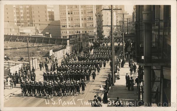 U.S. Naval Training Station Parade San Francisco California